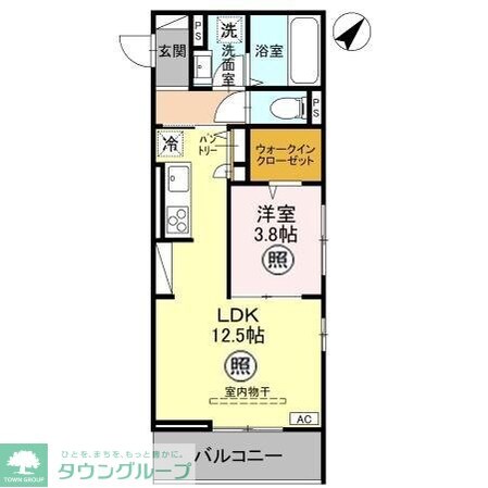 ノーブルヴィラ曙町の物件間取画像